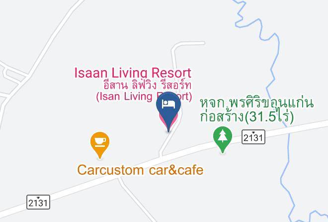 Amphoe Mueang Khon Kaen - Isaan Living Resort Maps