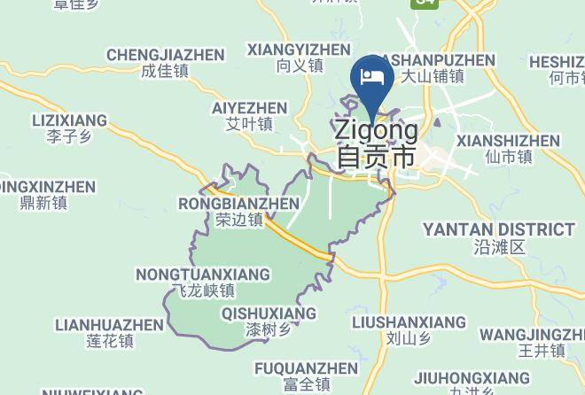 Zigong - Isabella Holiday Hotel Maps