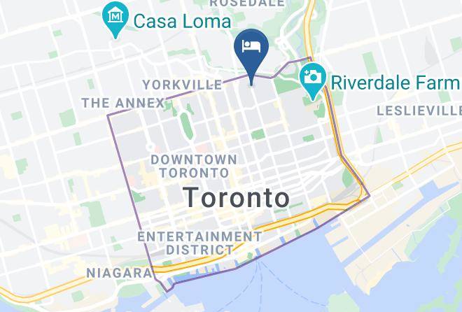 Toronto - Isabella Hotel & Suites Maps