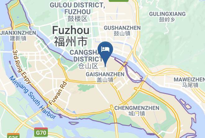 Fuzhou - Isadora Hotel Maps
