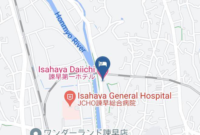 Isahaya City - Isahaya Daiichi Hotel Maps