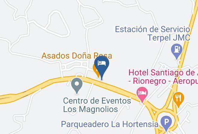 Rio Negro - Isak Finca Hotel Maps