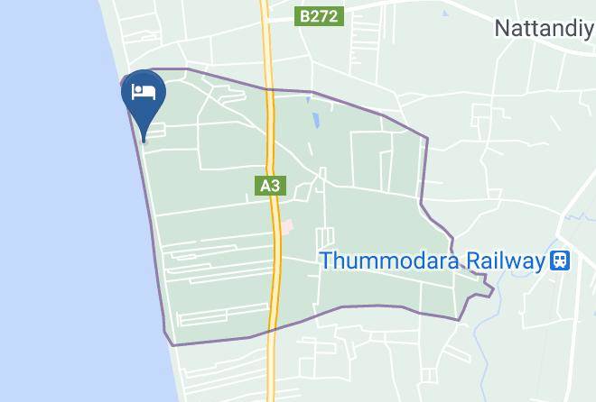 Kurunegala - Isamar Front Beach Resort Maps