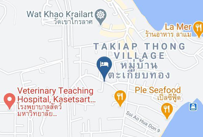 Isanook Resort & Suites Hua Hin Map