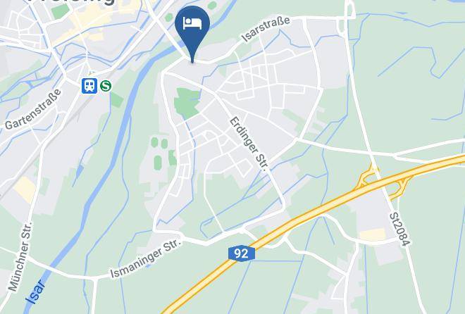Freising - Isar Hotel Maps
