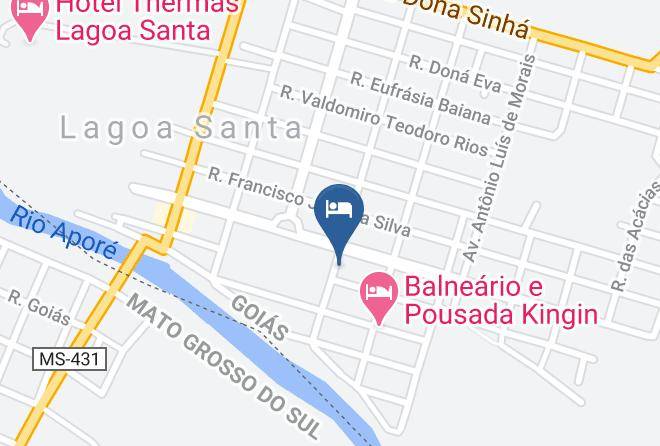 Lagoa Santa - Isas Pousada Maps