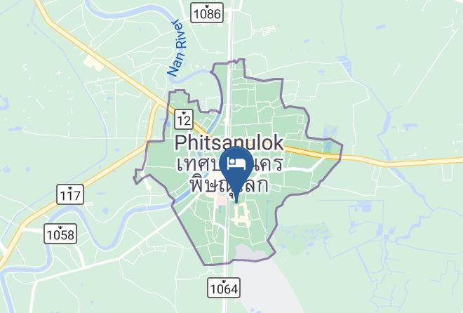 Amphoe Mueang Phitsanulok - Isc Coffee & Bed Maps