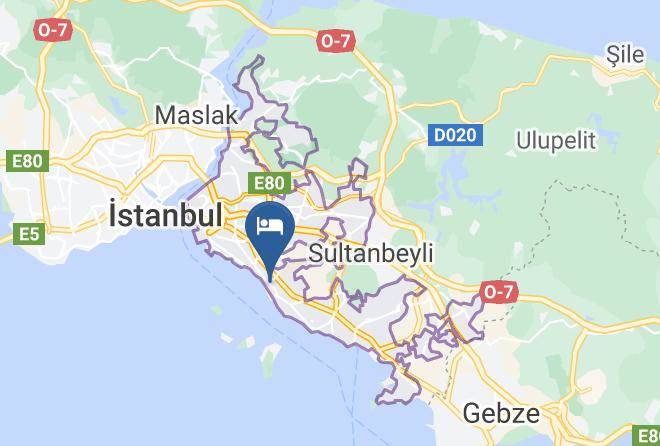 Maltepe - Iscimen Hotel Maps