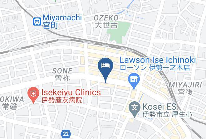 Ise Todaya Ryoan Map