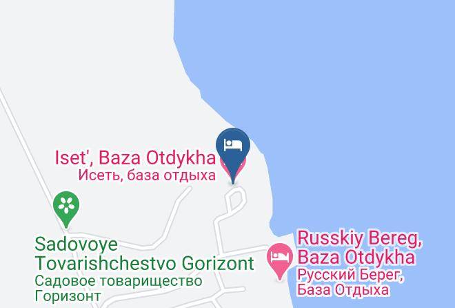 Verkhnyaya Pyshma - Iset' Baza Otdykha Maps