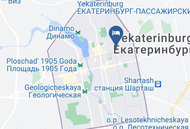 Yekaterinburg - Iset Hotel Maps