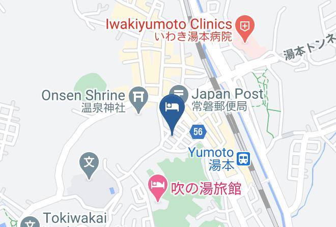 Iwaki City - Iseya Ryokan Maps