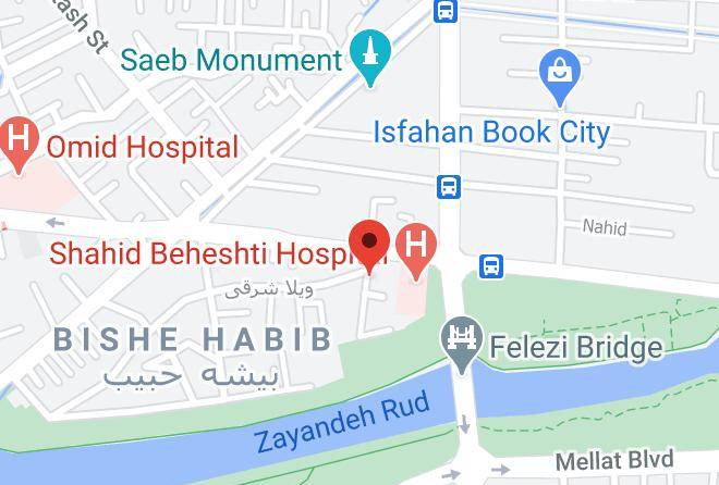 Isfahan - Isfahan Hotel Maps