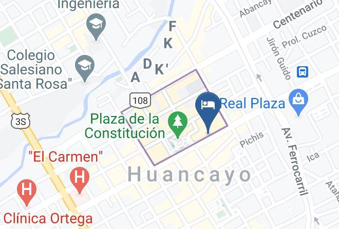 Huancayo - Isha Hotel Huancayo Maps