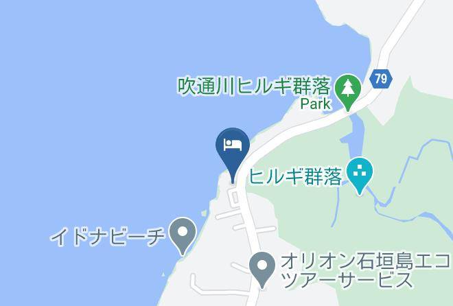 Ishigaki City - Ishigaki Sunset Cove Hotel And Restaurant Maps