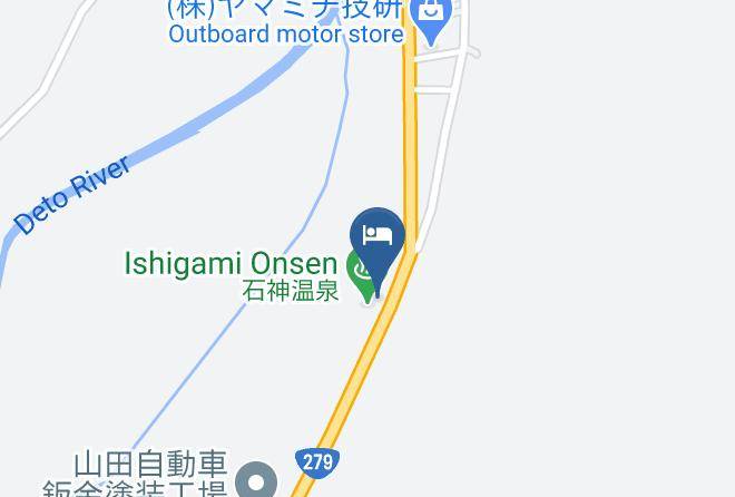 Mutsu City - Ishigami Onsen Maps