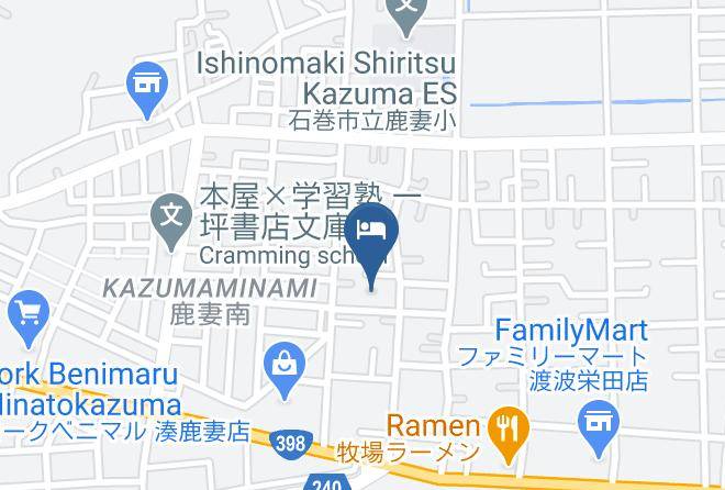 Ishinomaki City - Ishinomaki Sun Plaza Hotel Maps