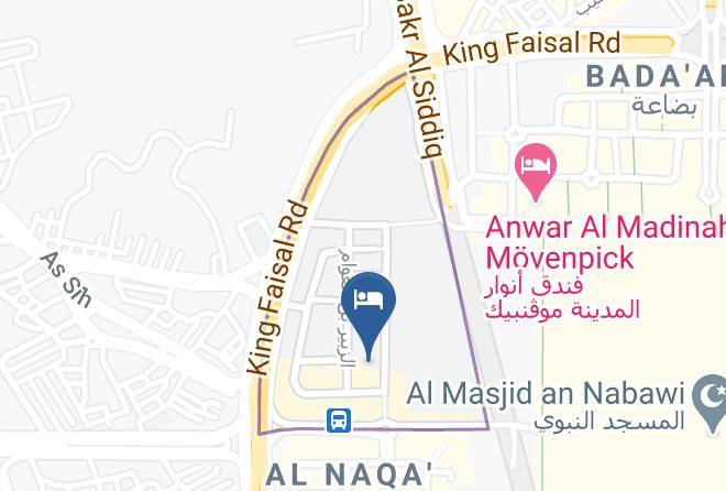 Ishraq Al Bustan Hotel Map