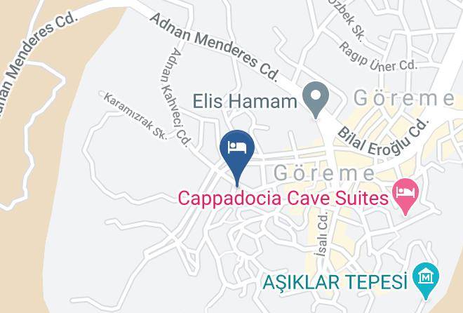 Ishtar Cave Hotel Map