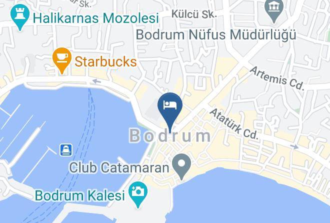 Bodrum - Isil Club Tatil Koyu Maps