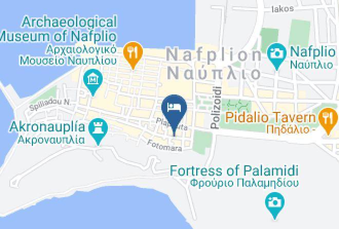 Argolis - Isioni Pension Maps