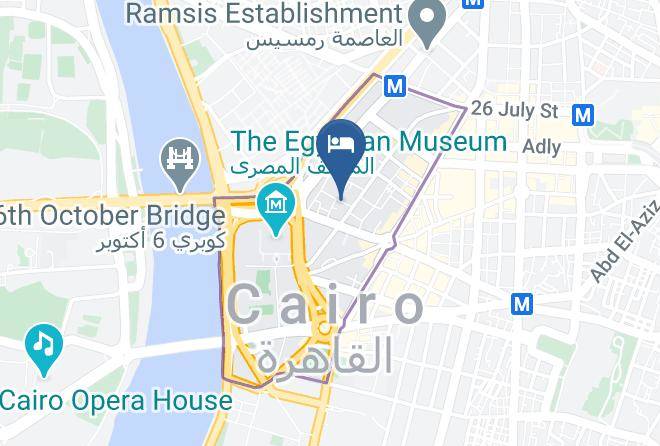 Cairo - Isis Hotel 2 Maps