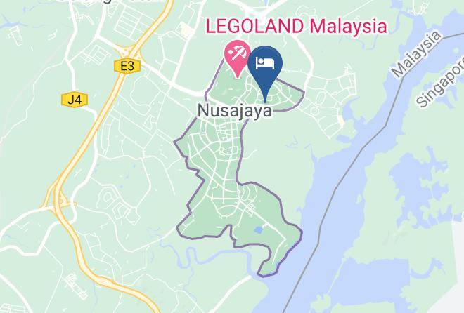 Iskandar Residence Uha Shortstay Map