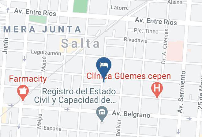 Salta - Iskay Huasi Maps
