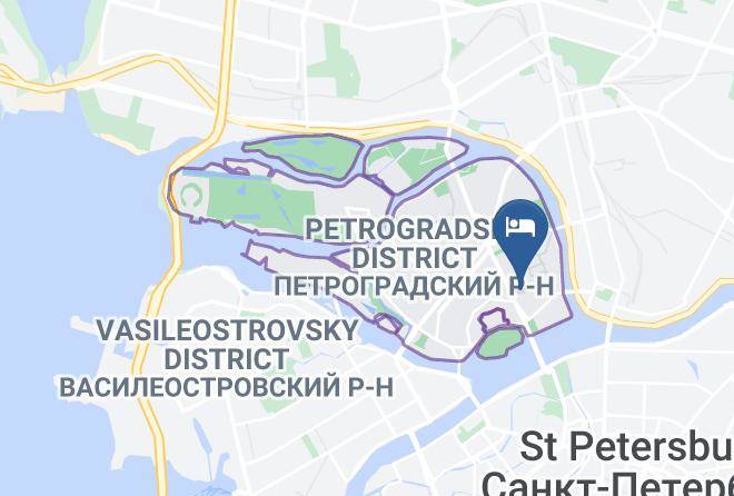 Saint Petersburg - Iskra Hotel Maps