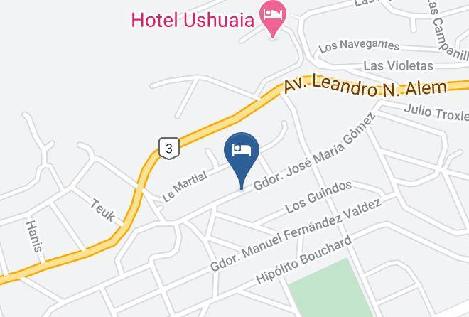 Ushuaia - Isla Bella Maps