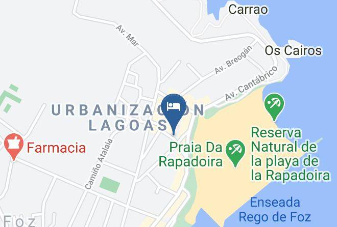 Lugo - Hotel Islanova Maps