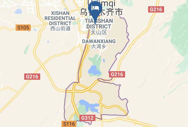 Urumqi - Islam Hotel Maps