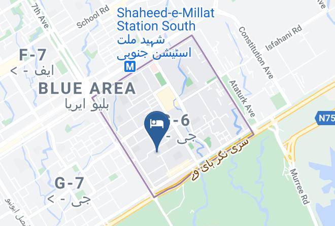 Islamabad - Islamabad Regalia Hotel Maps
