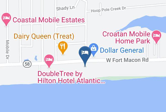 Carteret - Island Beach & Racquet Club Maps