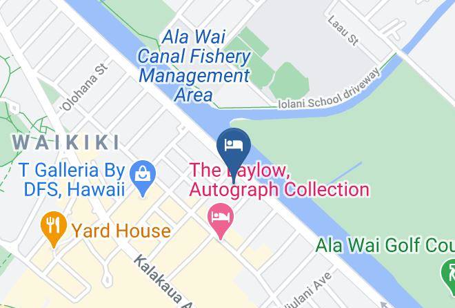 Honolulu - Aqua Skyline Hotel At Island Colony Maps