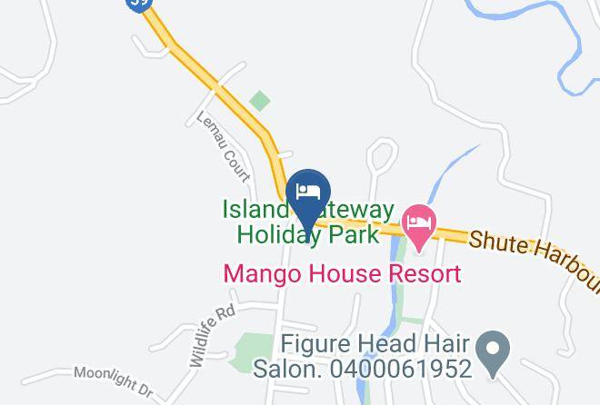 Whitsunday - Island Gateway Holiday Park Maps