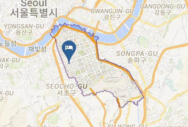 Gangnamgu - Island Hotel Maps