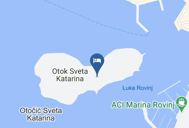 Rovinj - Island Hotel Katarina Maps