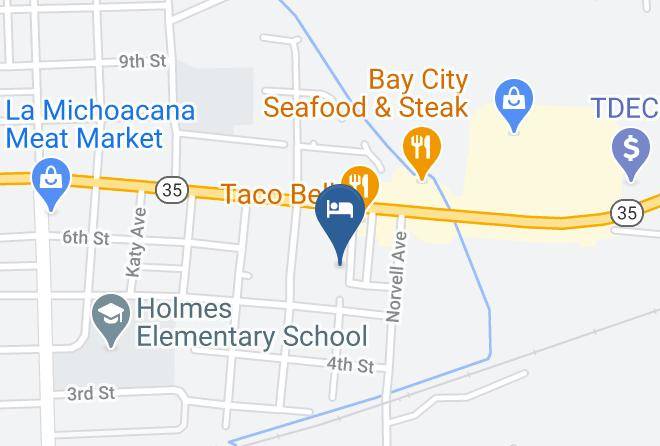 Matagorda - Island Inn & Suites Maps