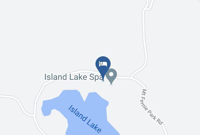 East Kootenay - Island Lake Lodge Maps