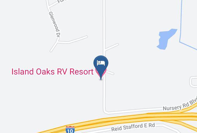 Baker - Island Oaks Rv Resort Maps