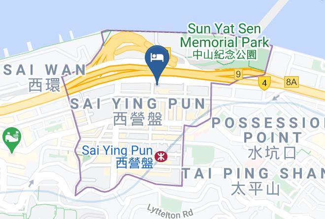 Hong Kong - Island Pacific Hotel Hong Kong Maps