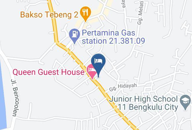 Kota Bengkulu - Island Penginapan Maps