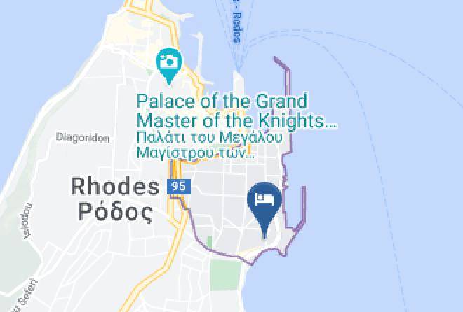 Dodecanese - Island Resorts Marisol Hotel Maps