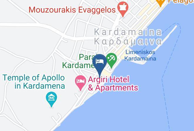 Island Resorts Maya Hotel Map