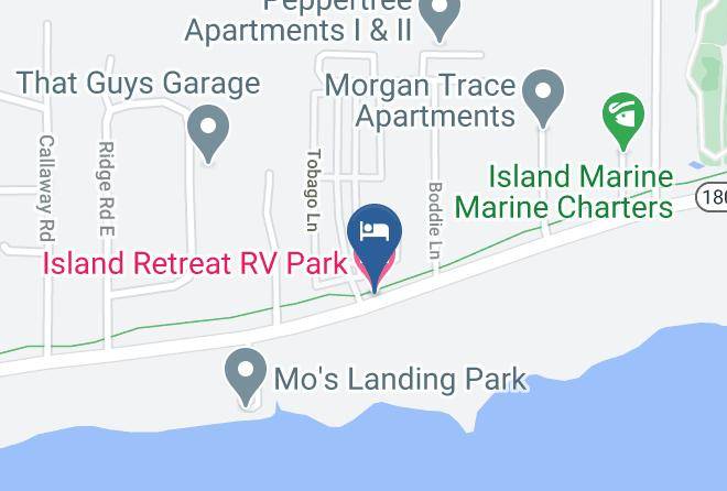 Baldwin - Island Retreat Rv Park Maps