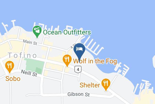 Alberni Clayoquot - Tofino Motel Harborview Maps