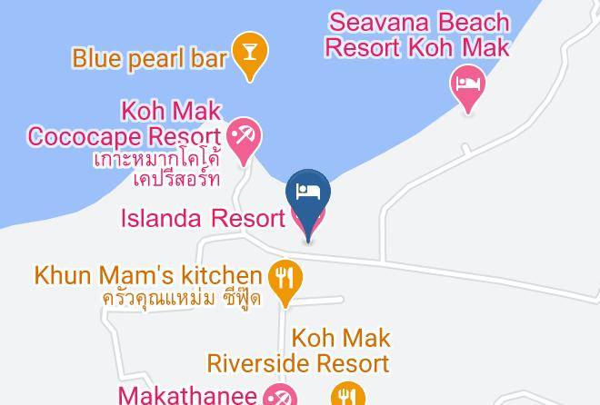 Amphoe Ko Kut - Islanda Resort Hotel Maps