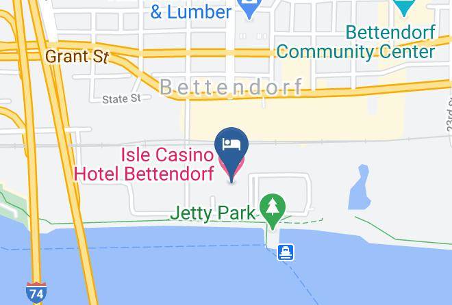 Scott - Isle Casino Hotel Bettendorf Maps