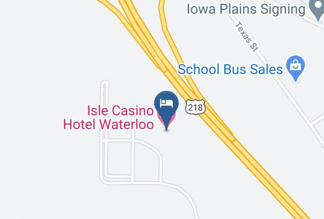 Black Hawk - Isle Casino Hotel Waterloo Maps
